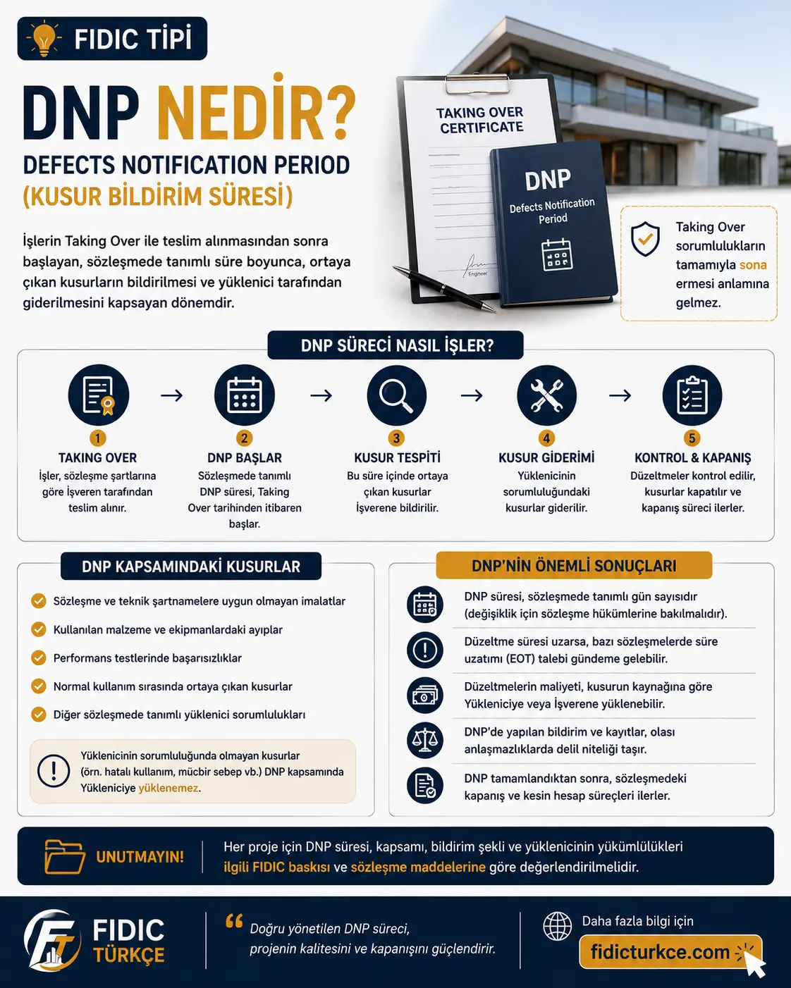 DNP nedir? Defects Notification Period