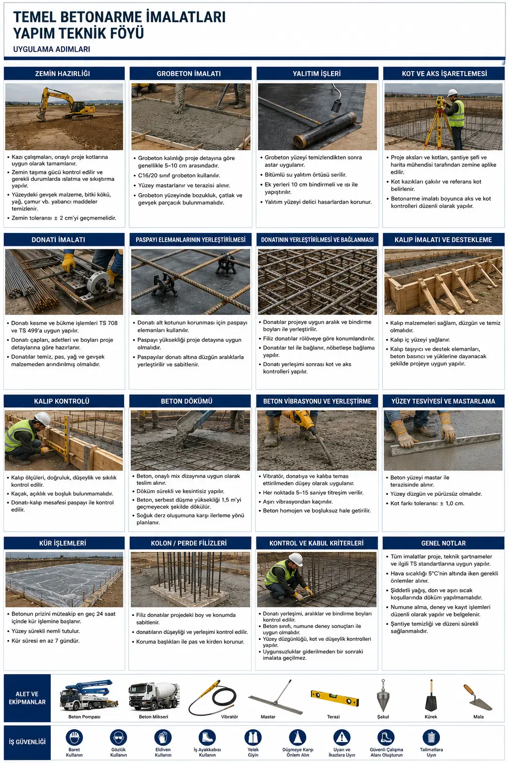 Temel Betonarme İmalatları